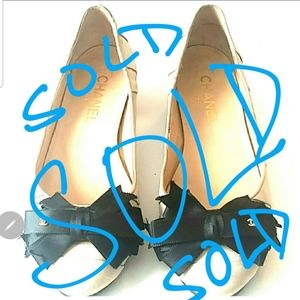 Chanel Satin Bow Authentic